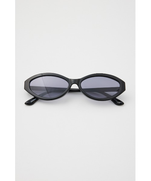 SLY（スライ）の「ROUND SHAPE EYEWEAR ラウンド シェイプ アイウェア サングラス（サングラス・レディース・ブラック/グレー・FREE）」の3枚目の写真