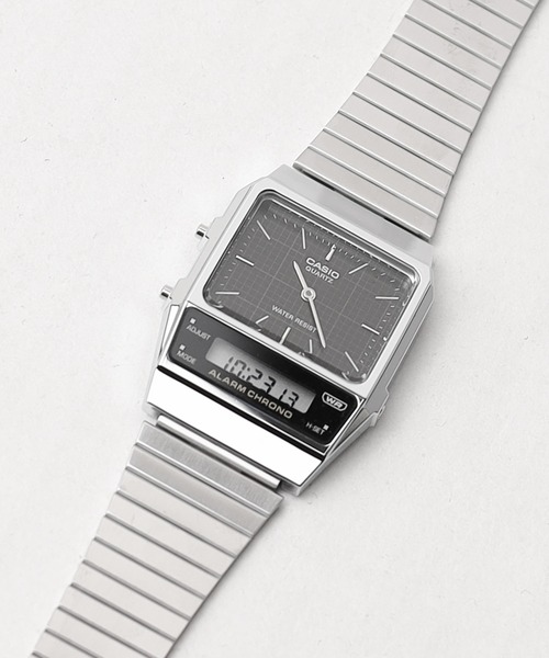 CASIO（カシオ）/ レトロ アナデジ メタル（アナログ腕時計