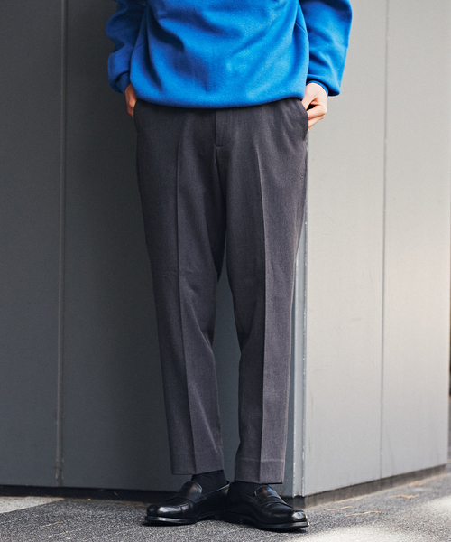 EDIFICE（エディフィス）の「TR ストレッチ ウォーム ツイルイージースラックス（スラックス・メンズ・チャコールグレー/ベージュ/ネイビー・MEDIUM/LARGE/SMALL/X-LARGE）」の6枚目の写真