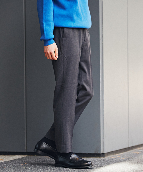 EDIFICE（エディフィス）の「TR ストレッチ ウォーム ツイルイージースラックス（スラックス・メンズ・チャコールグレー/ベージュ/ネイビー・MEDIUM/LARGE/SMALL/X-LARGE）」の7枚目の写真