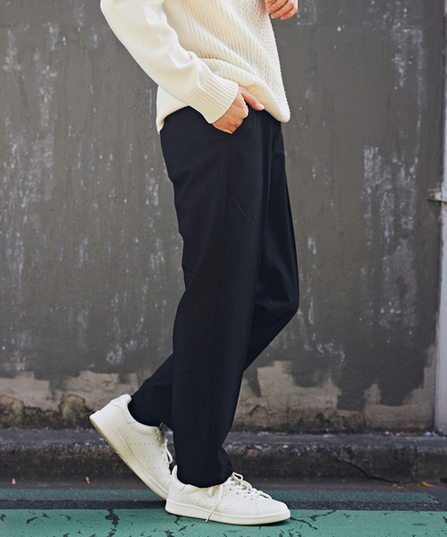 EDIFICE（エディフィス）の「TR ストレッチ ウォーム ツイルイージースラックス（スラックス・メンズ・チャコールグレー/ベージュ/ネイビー・MEDIUM/LARGE/SMALL/X-LARGE）」の17枚目の写真