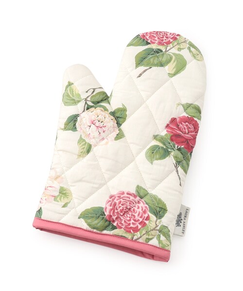 LAURA ASHLEY（ローラアシュレイ）の「カミール柄 ミトン（エプロン・レディース・ブルー系5/アイボリー系・00）」の3枚目の写真