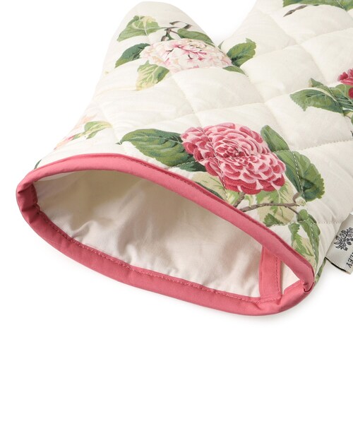 LAURA ASHLEY（ローラアシュレイ）の「カミール柄 ミトン（エプロン・レディース・ブルー系5/アイボリー系・00）」の5枚目の写真