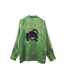 HYSTERIC GLAMOUR | BLACK PANTHER刺繍 スーベニアシャツ(シャツ/ブラウス)