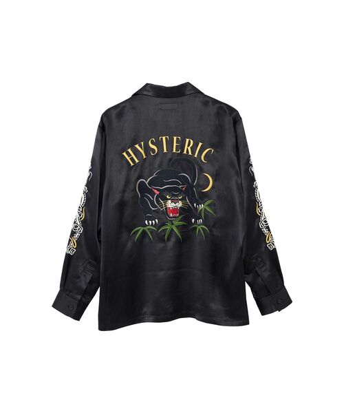 HYSTERIC GLAMOUR（ヒステリックグラマー）の「BLACK PANTHER刺繍 スーベニアシャツ（シャツ/ブラウス・メンズ・グリーン/ブラック/レッド・LARGE/X-LARGE/MEDIUM/SMALL）」の14枚目の写真