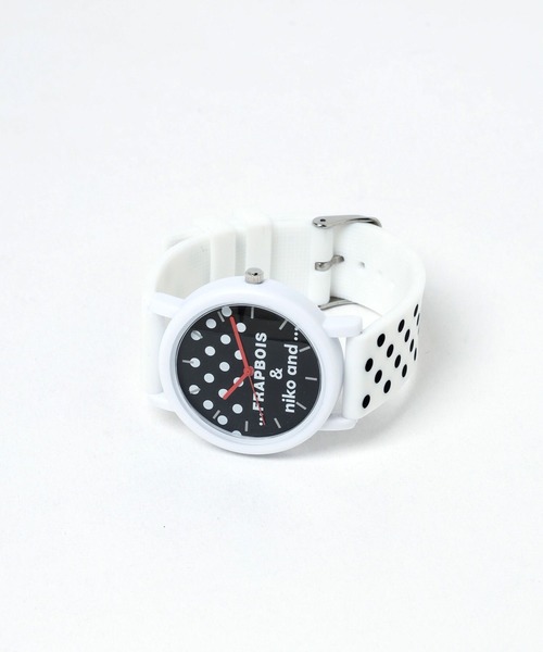 FRAPBOIS(フラボア)の「【FRAPBOIS(フラボア)】コラボウォッチ(アナログ腕時計・レディース・ホワイト/ブラック・0)」の11枚目の写真