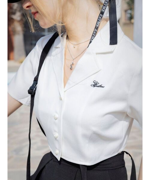 EATME(イートミー)の「ローズダブルチェーンネックレス(ネックレス・レディース・シルバー・FREE)」の7枚目の写真