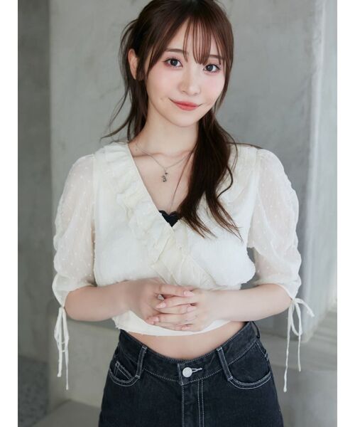 EATME(イートミー)の「ローズダブルチェーンネックレス(ネックレス・レディース・シルバー・FREE)」の16枚目の写真