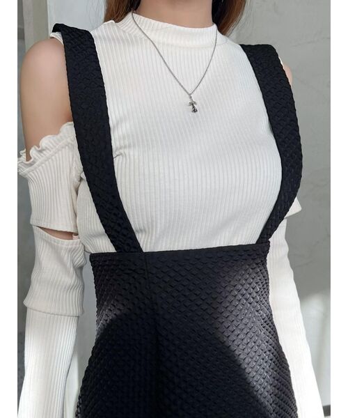 EATME(イートミー)の「ローズダブルチェーンネックレス(ネックレス・レディース・シルバー・FREE)」の17枚目の写真