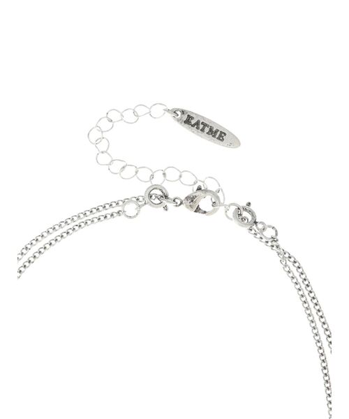 EATME(イートミー)の「ローズダブルチェーンネックレス(ネックレス・レディース・シルバー・FREE)」の21枚目の写真