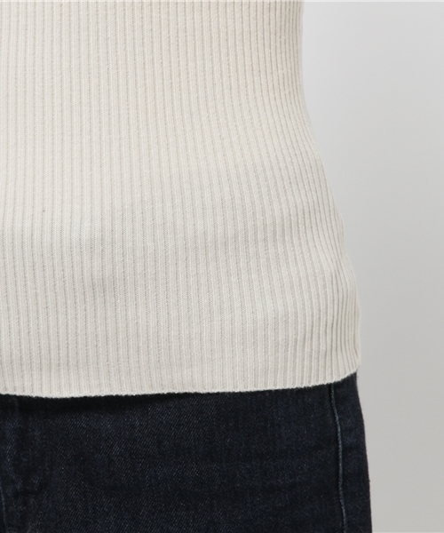 Chico（チコ）の「【who's who Chico】ボートネックリブニット（ニット/セーター・レディース・ホワイト/ブラック・FREE）」の8枚目の写真