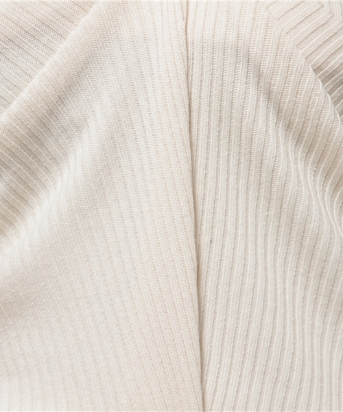 Chico（チコ）の「【who's who Chico】ボートネックリブニット（ニット/セーター・レディース・ホワイト/ブラック・FREE）」の9枚目の写真