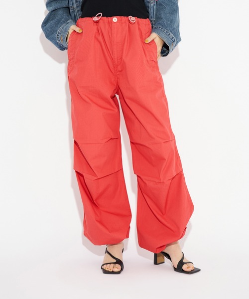 Levi's/リーバイス パラシュートパンツ レッド CORAL RED