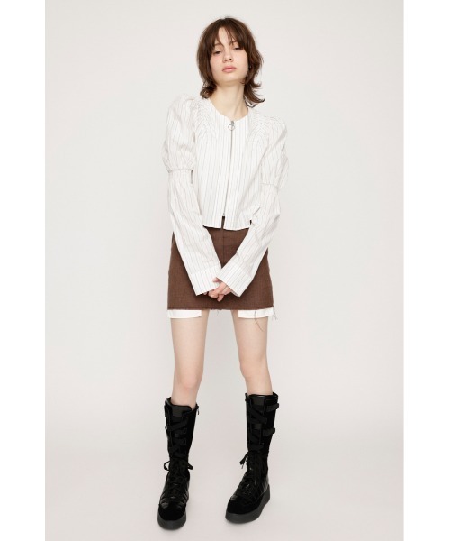 LIten リテン Shirring BL シャーリング ブラウス Shirring BL-White – LIten.online