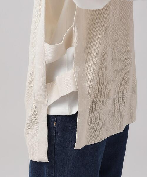 SHOO・LA・RUE（シューラルー）の「◆【2点セット】ニットベスト＆ロンT（ベスト・レディース・ブラック/グレー/ナチュラル・02/03/04）」の13枚目の写真