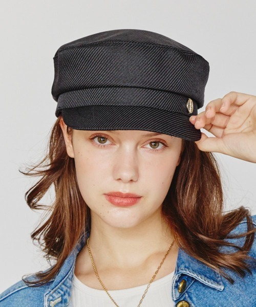 新品未使用⭐︎Chapeau d' O  マリンキャスケット Chapeau d' O 帽子 キャスケット Over Marine Cas