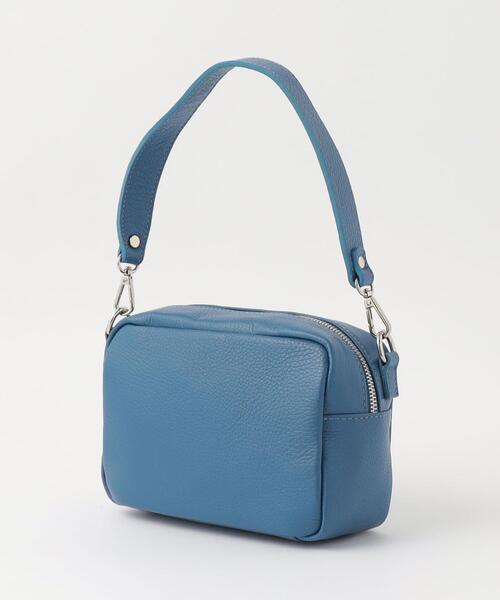 【美品】MARCO BIANCHINI 2WAY ショルダーバッグ ブルー MARCO BIANCHINI（マルコビアンチーニ）の「＜MARCO BIANCHINI