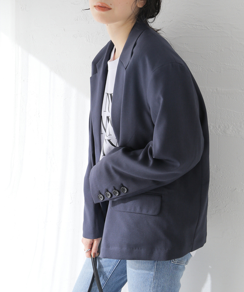 JOURNAL STANDARD ダブルフロントオーバーサイズジャケット JOURNAL STANDARD（ジャーナルスタンダード）の「ダブルフロント