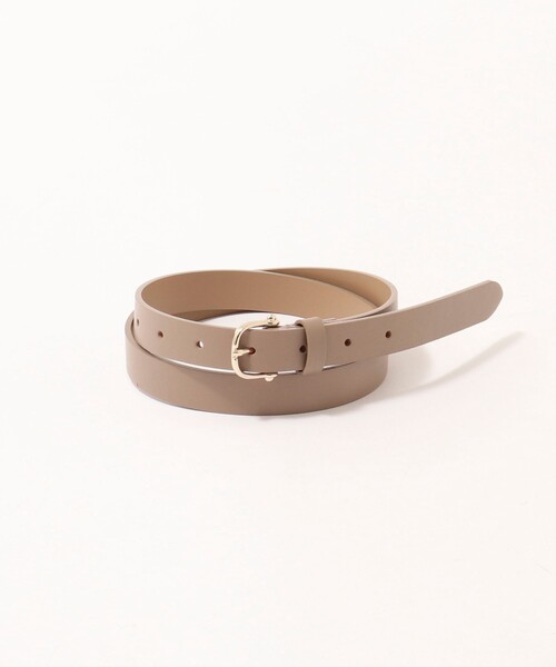 NOLLEY’S（ノーリーズ）の「ビスバックルベルト（ベルト・レディース・シルバー/オフホワイト/ベージュ/ブラック・FREE）」の4枚目の写真