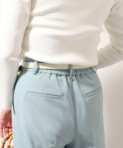 NOLLEY’S（ノーリーズ）の「ビスバックルベルト（ベルト・レディース・シルバー/オフホワイト/ベージュ/ブラック・FREE）」の6枚目の写真