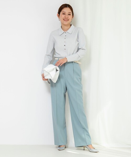 NOLLEY’S（ノーリーズ）の「ビスバックルベルト（ベルト・レディース・シルバー/オフホワイト/ベージュ/ブラック・FREE）」の18枚目の写真