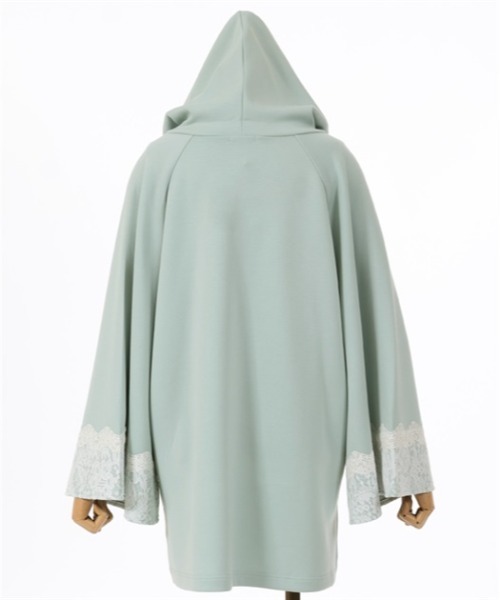 axes femme(アクシーズファム)の「花粉ガードジップ付きポンチョ(Tシャツ/カットソー・レディース・グレー/ベージュ/ミント・FREE)」の21枚目の写真