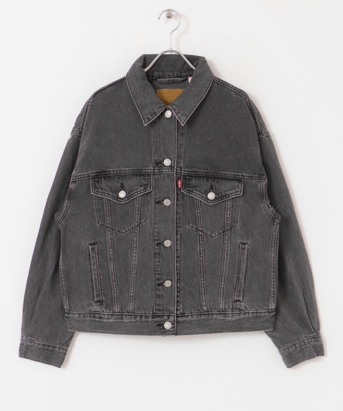 Lee(リー)の「Levi's TRUCKER JACKET(デニムジャケット・レディース・ブラック/インディゴブルー・SMALL)」の22枚目の写真
