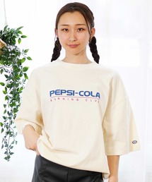 【ムラサキスポーツ限定】DISCUS ATHLETIC/ディスカスアスレチック DISCUS×PEPSIプリントレディース 半袖 Tシャツ 4287-1977