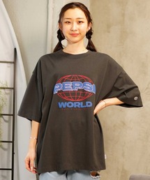 【ムラサキスポーツ限定】DISCUS ATHLETIC/ディスカスアスレチック DISCUS×PEPSIプリントレディース 半袖 Tシャツ 4287-1977