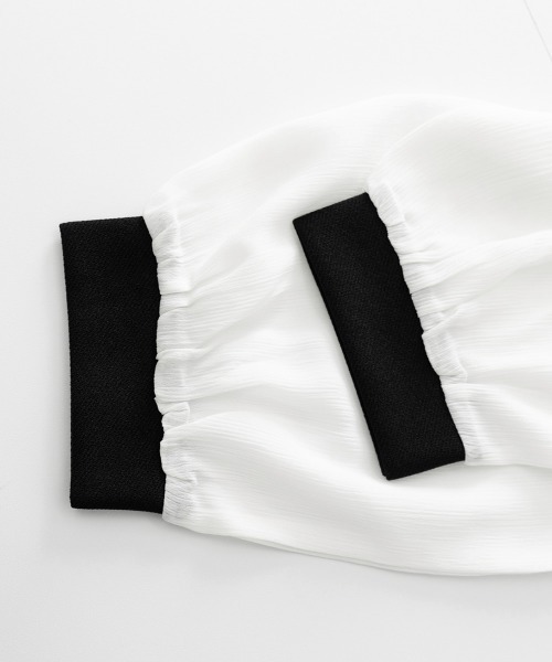 Miniministore（ミニミニストア）の「シフォンスリーブワンピース レトロ風（ワンピース・レディース・ブラック・M/XL/L）」の17枚目の写真