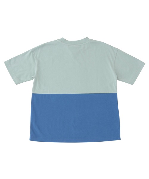 NEW BALANCE(ニューバランス)の「吸水速乾 Linear logo Block ショートスリーブTシャツ(Tシャツ/カットソー・キッズ・ブラック/ライトベージュ/ミント・130/140/150/160)」の10枚目の写真