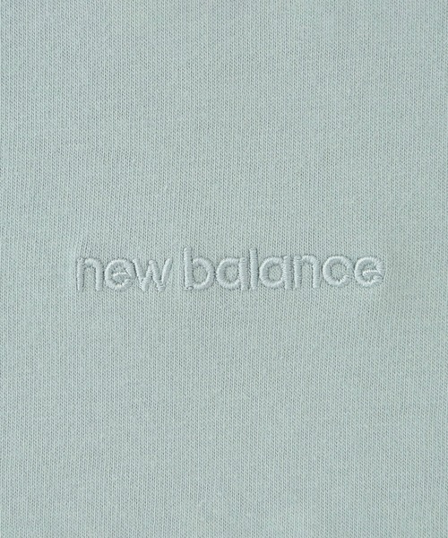 NEW BALANCE(ニューバランス)の「吸水速乾 Linear logo Block ショートスリーブTシャツ(Tシャツ/カットソー・キッズ・ブラック/ライトベージュ/ミント・130/140/150/160)」の11枚目の写真