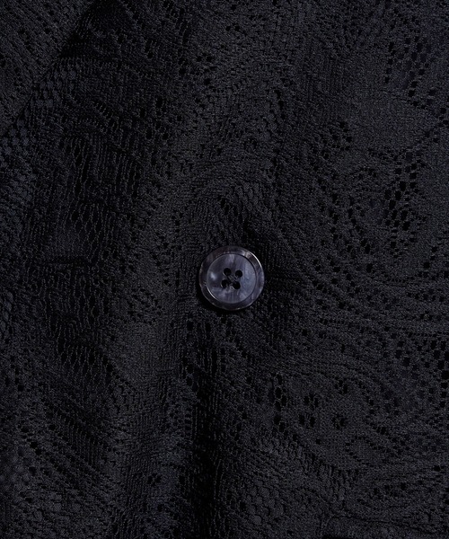 Loose/ルース（ルース）の「ペイズリーセミシアーダブルジャケット（テーラードジャケット・メンズ・グレイッシュブルー/ブラック/グレー系・M/S/XS/L）」の4枚目の写真