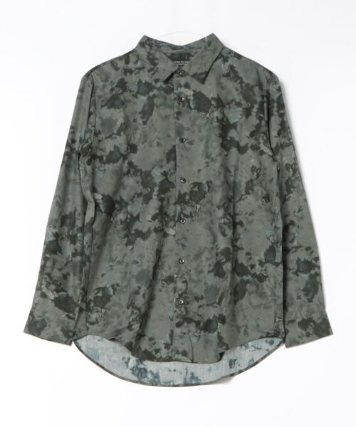 CUSTOM CULTURE（カスタムカルチャー）の「【Custom Culture】 プリントウォッシャブルレーヨンシャツ（シャツ/ブラウス・メンズ・ブラック系その他/オレンジ系/ホワイト系その他/ブルー系その他・3/2）」の11枚目の写真