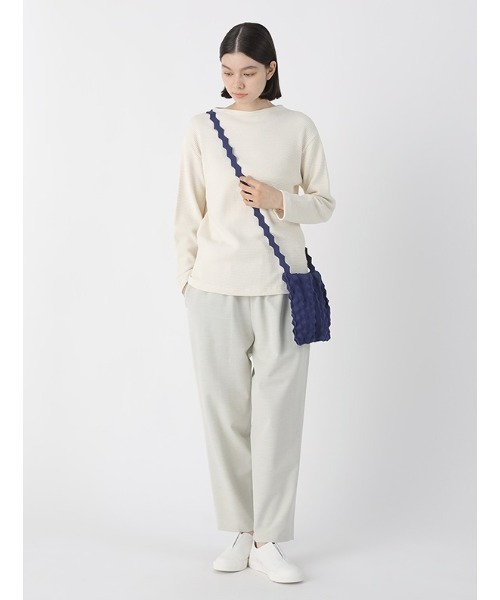 Plantation（プランテーション）の「凸凹サック/ミニバッグ / (O)（ショルダーバッグ・レディース・ブルー/ピンク/ライトグリーン/ブラック/ホワイト・FREE）」の9枚目の写真