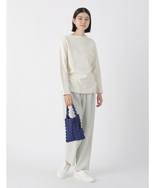 Plantation（プランテーション）の「凸凹サック/ミニバッグ / (O)（ショルダーバッグ・レディース・ブルー/ピンク/ライトグリーン/ブラック/ホワイト・FREE）」の11枚目の写真