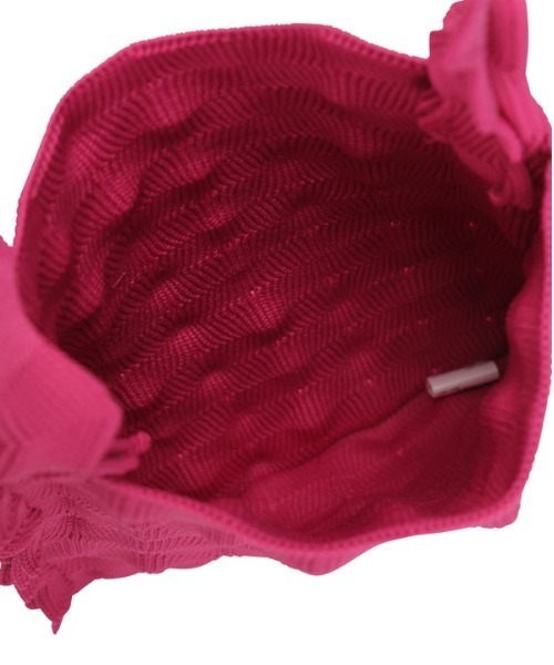 Plantation（プランテーション）の「凸凹サック/ミニバッグ / (O)（ショルダーバッグ・レディース・ブルー/ピンク/ライトグリーン/ブラック/ホワイト・FREE）」の15枚目の写真