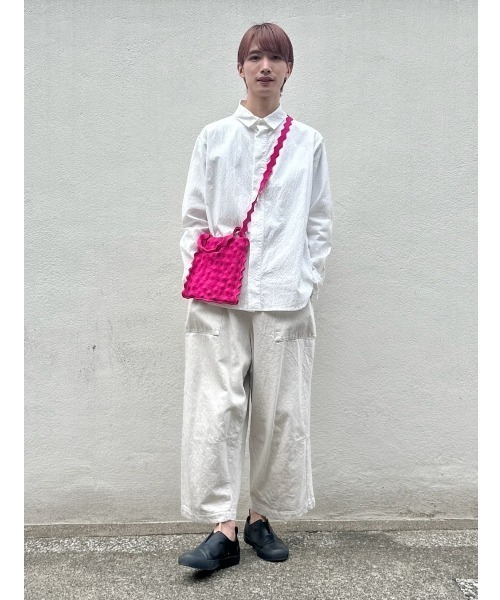 Plantation（プランテーション）の「凸凹サック/ミニバッグ / (O)（ショルダーバッグ・レディース・ブルー/ピンク/ライトグリーン/ブラック/ホワイト・FREE）」の19枚目の写真