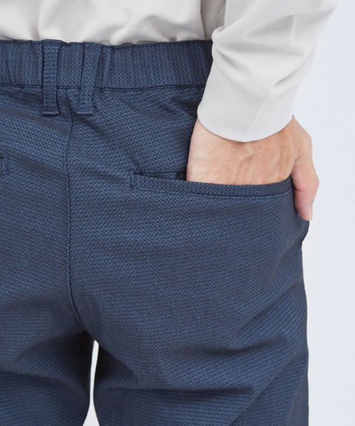 ABAHOUSE GRAY(アバハウスグレイ)の「【上下2点セット/セットアップ対応】ハイパーストレッチ バーズアイ セットアップ / スーツ(セットアップ・メンズ・グレイッシュベージュ/チャコールグレー/ネイビー/ブルー・44/50/48/46)」の20枚目の写真