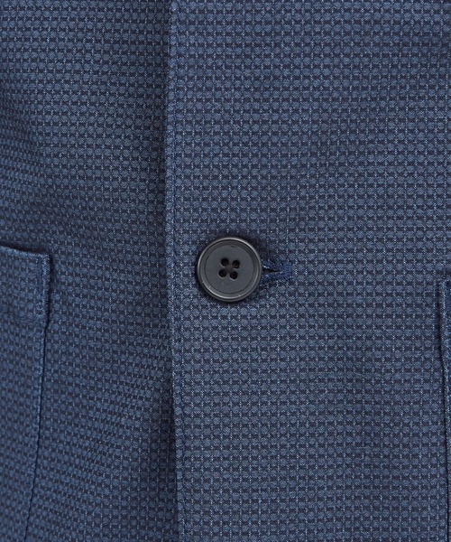 ABAHOUSE GRAY(アバハウスグレイ)の「【上下2点セット/セットアップ対応】ハイパーストレッチ バーズアイ セットアップ / スーツ(セットアップ・メンズ・グレイッシュベージュ/チャコールグレー/ネイビー/ブルー・44/50/48/46)」の13枚目の写真