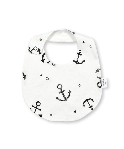 birthday party（バースデイパーティー）の「【お揃い】天竺イカリプリントスタイ（スタイ/よだれかけ・キッズ・ホワイト系その他/グリーン系その他・FREE）」の8枚目の写真