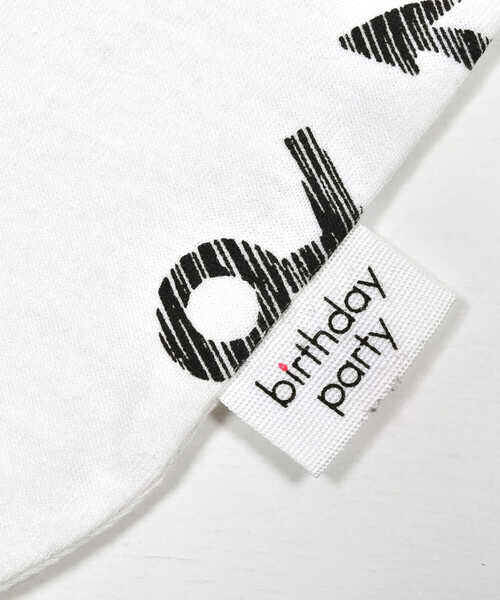 birthday party（バースデイパーティー）の「【お揃い】天竺イカリプリントスタイ（スタイ/よだれかけ・キッズ・ホワイト系その他/グリーン系その他・FREE）」の11枚目の写真