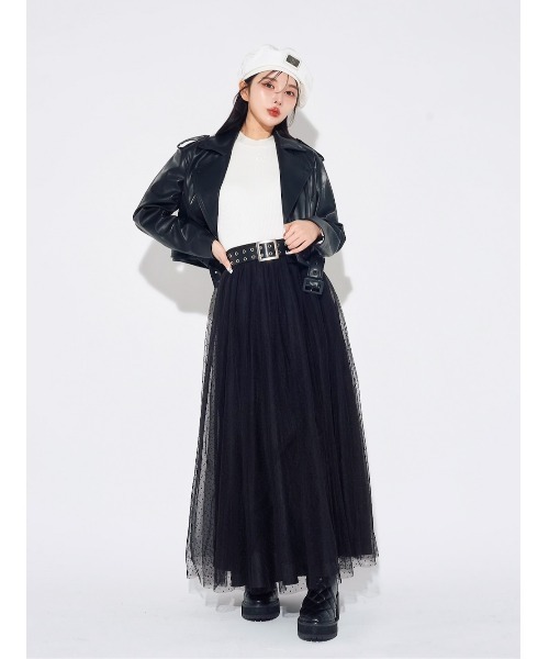 カラーライダースジャケット（ライダースジャケット）｜Darich