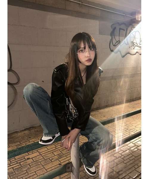 セール】カラーライダースジャケット（ライダースジャケット