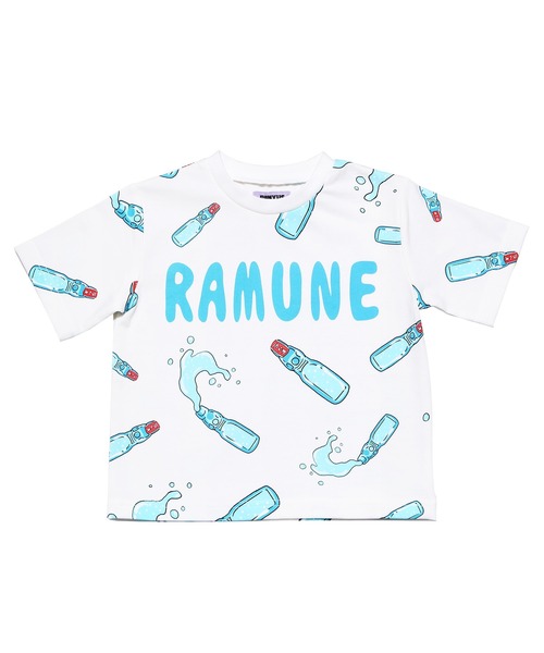 プニュズ GU PUNYUS familyビッグTシャツ 10周年 大きいサイズ ベアプリントビッグTシャツ（Tシャツ/カットソー）｜PUNYUS
