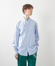 ミマ（ミマ）の「【ミマ】オーバーサイズリゾートストライプシャツ（シャツ/ブラウス）」