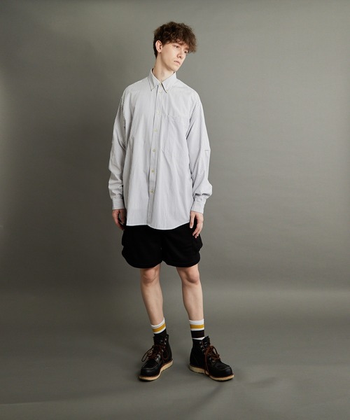 【ミマ】オーバーサイズリゾートストライプシャツ（シャツ/ブラウス）｜ミマ（ミマ）