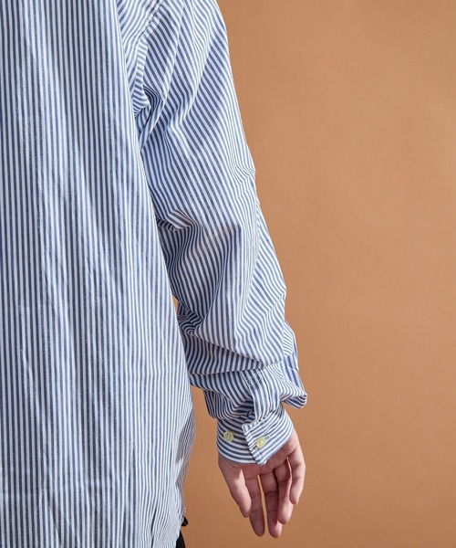 【ミマ】オーバーサイズリゾートストライプシャツ（シャツ/ブラウス）｜ミマ（ミマ）