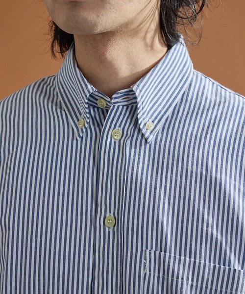 【ミマ】オーバーサイズリゾートストライプシャツ（シャツ/ブラウス）｜ミマ（ミマ）