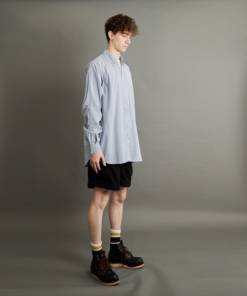 【ミマ】オーバーサイズリゾートストライプシャツ（シャツ/ブラウス）｜ミマ（ミマ）